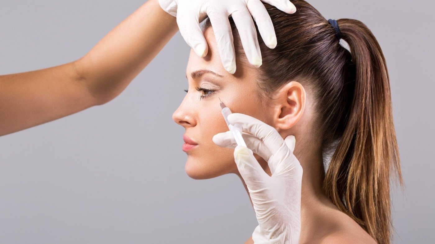 Atendimento facial no consultório